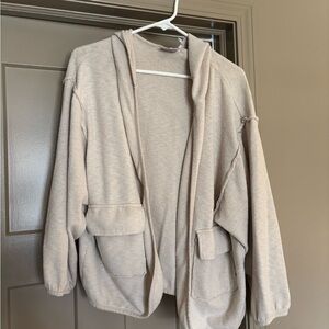 Out From Under UO Hooded Sweatshirt Cardigan